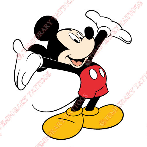 Mickey Mouse Customize Temporary Tattoos Stickers NO.818